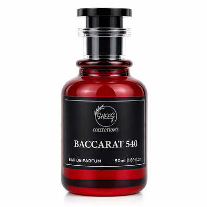 Baccarat 540 Eau De Parfum by Shees Collection – Premium Long-Lasting Fragrance (50ml)