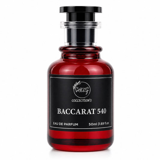 Baccarat 540 Eau De Parfum by Shees Collection – Premium Long-Lasting Fragrance (50ml)