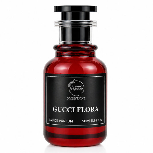 Gucci Flora Eau De Parfum by Shees Collection – Elegant Floral Fragrance for Women (50ml)