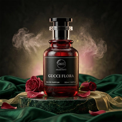 Gucci Flora Eau De Parfum by Shees Collection – Elegant Floral Fragrance for Women (50ml)