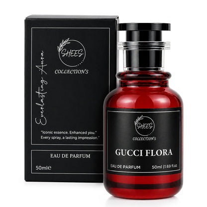 Gucci Flora Eau De Parfum by Shees Collection – Elegant Floral Fragrance for Women (50ml)
